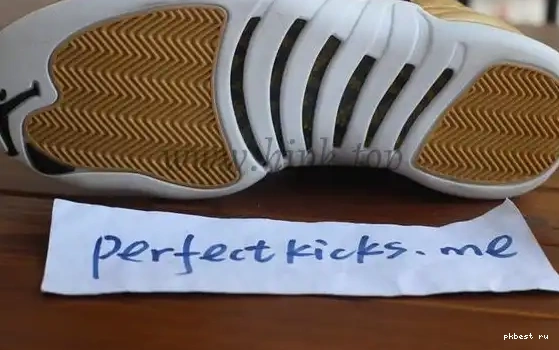 Authentic Air Gold 12 Jordan Pinnacle 0513
